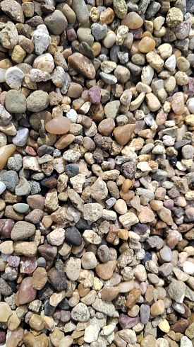 Kamenclub.ru: Галька окат (серо-желтая) фр.5-10 мм. купить  в Севастополе галька речная рыжий, желтый, рыжий, серо-желтый речная окатанная галька декоративная 5000 руб/т   фото КАМЕНЬ КЛУБ