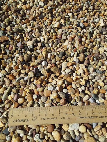 Kamenclub.ru: Галька окат (серо-желтая) фр.5-10 мм. купить  в Севастополе галька речная рыжий, желтый, рыжий, серо-желтый речная окатанная галька декоративная 5000 руб/т   фото КАМЕНЬ КЛУБ