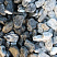 Kamenclub.ru: Щебень галтованный черный (мрамор) фр. 50-100 мм.  купить в Севастополе мрамор черный с белыми прожилками щебень ландшафтный мраморный 15000 руб/т   фото КАМЕНЬ КЛУБ
