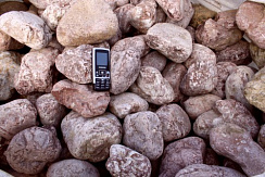 Kamenclub.ru: Розовый валунчик фр.100-300 мм.  купить в Севастополе крупный природный камень розовый, серый молочный красный речной галечник природный 7850 руб/т   фото КАМЕНЬ КЛУБ