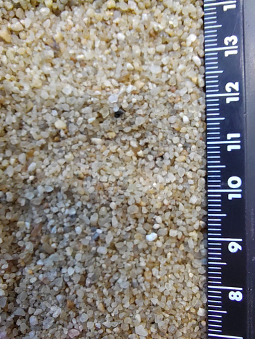Кварцевый песок для пескоструйных работ фр. 0,8-1,6 мм.  купить в Севастополе фото Камень Клуб