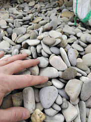 Галька черноморская фр. 40-70 мм.  купить в Севастополе фото Камень Клуб