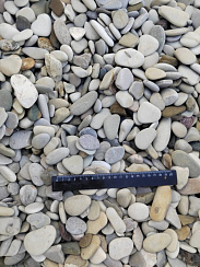 Галька черноморская фр. 20-40 мм.  купить в Севастополе фото Камень Клуб