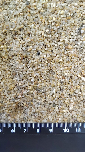 Кварцевый песок для пескоструйных работ фр. 0,8-1,6 мм.  купить в Севастополе фото Камень Клуб
