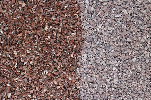 Kamenclub.ru: Мраморная крошка (щебень крошка розовый) фр. 5-10 мм.  купить в Севастополе мрамор розовый, красный щебень колотый ландшафтный декоративный  11000 руб/т   фото КАМЕНЬ КЛУБ