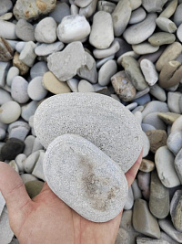 Галька черноморская фр. 50-100 мм.  купить в Севастополе фото Камень Клуб