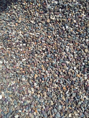 Kamenclub.ru: Галька речная окат цветная фр.5-10 мм. купить  в Севастополе галька речная белый, серый, красноватый, синий, темно-серый речная окатанная галька декоративная 6800 руб/т   фото КАМЕНЬ КЛУБ