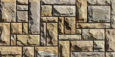 Kamenclub.ru: Песчаник плитка (Византия) art PSG-L-05  купить в Севастополе    2850 руб/кв.м   фото КАМЕНЬ КЛУБ