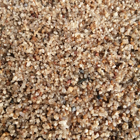 Кварцевый песок сухой фракцинированный фр. 1,6-4 мм.  купить в Севастополе фото Камень Клуб