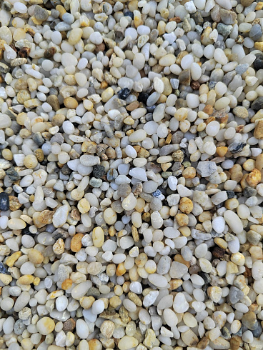 фото Галька крымская жемчужная фр. 3-5 мм. купить в Севастополе  в интернет-портале КАМЕНЬ КЛУБ