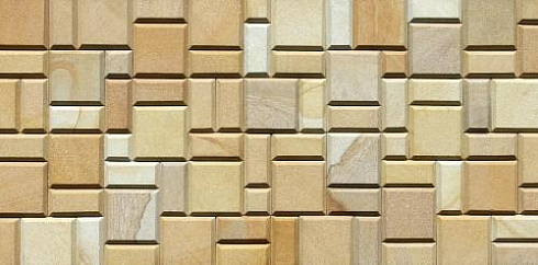 Kamenclub.ru: Песчаник (Римская кладка) art PSG-L-02  купить в Севастополе    3750 руб/кв.м   фото КАМЕНЬ КЛУБ