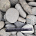 Kamenclub.ru: Галька речная окат (темно-серая) фр. 70-150 мм. купить  в Севастополе галька речная темно-серая, синяя, серая речная галька округлая  8000 руб/т   фото КАМЕНЬ КЛУБ
