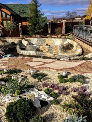 Kamenclub.ru: Песчаник брусчатка (Готика) art PSK-L-01  купить в Севастополе    2600 руб/кв.м    фото КАМЕНЬ КЛУБ