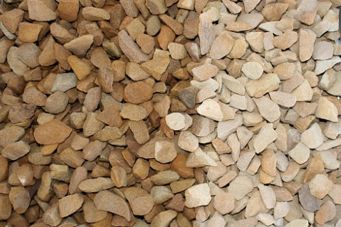 Kamenclub.ru: Щебень крошка желтый (песчаник) фр. 20-40 мм.  купить в Севастополе песчаник бежевый рыжий каменная крошка песчаника 9500 руб/т   фото КАМЕНЬ КЛУБ