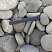 Kamenclub.ru: Галька речная плоская (ассорти) фр. 70-150 мм. купить  в Севастополе галька галечник серый белый темно-серый синий светло-серый плоская природная галька  9000 руб/т   фото КАМЕНЬ КЛУБ