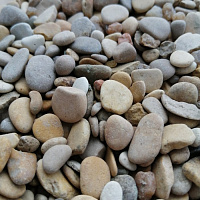 Галька каспийская фр. 3-10 мм.  купить в Севастополе фото Камень Клуб