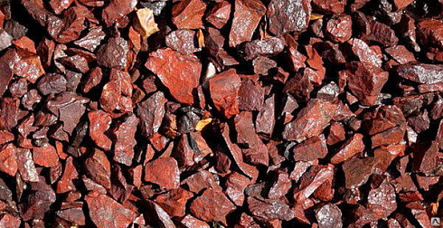 Kamenclub.ru: Щебень крошка красный (ЯШМА) фр. 5-10 мм.  купить в Севастополе крошка каменная яшмы красный, бордовый, темно-красный декоративная крошка ландшафтная каменная яшмоидная 8500 руб/т   фото КАМЕНЬ КЛУБ